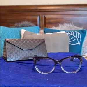 Authentic Glittery Gucci Glasses